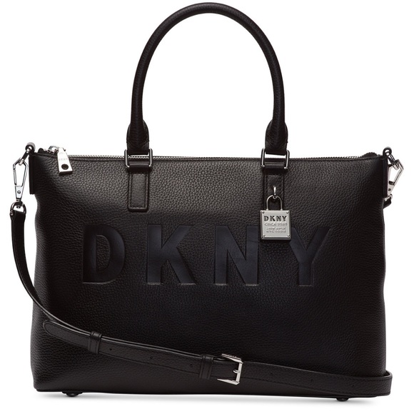 Dkny Bags Dkny Commuter Leather Top Zip Satchel Poshmark